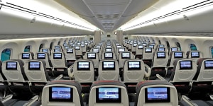 Airline review:Air Canada Boeing 787-8 Dreamliner economy class,Vancouver to Montreal