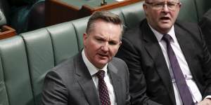 Shadow treasurer Chris Bowen has unleashed on the government's Treasury appointment.