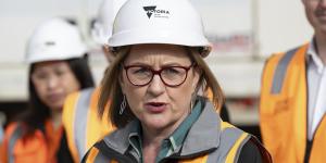 Jacinta Allan has some time to delay airport rail,but not for long