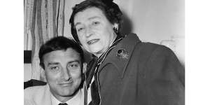 Spike Milligan and his mother,Florence.