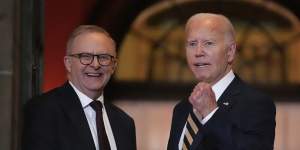 Biden caught saying China is ‘testing us’ in hot mic moment with Albanese