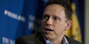 Paypal co-founder Peter Thiel is one of the company's high-profile investors.