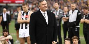 'I have given everything':McGuire to step down as Collingwood president