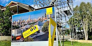 The block on 48 Whynot Street sold for $1.94m at auction.