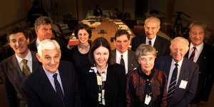 Julian Leeser (far left) was a member of the constitutional No committee in the 1999 republic referendum.