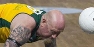 'Just getting here is the victory':Aussie vets dominate wheelchair rugby