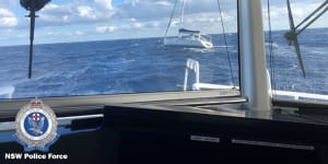 British national rescued,quarantined after yacht starts sinking off Newcastle