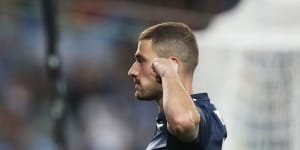James Troisi says his infamous goal celebration in the 2018 A-League semi-final wasn't a dig at Sydney FC fans.
