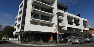 The Quattro Apartments building in Gymea.