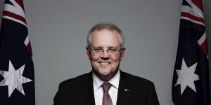 The new Prime Minister,Scott Morrison,on August 25.