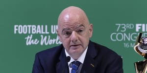 Rwanda gaffe nails FIFA president as the game’s most toxic narcissist