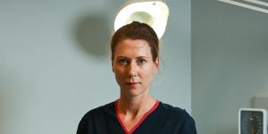 Forensic physician Maaike Moller,of the Victorian Institute of Forensic Medicine.