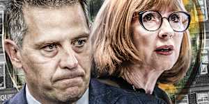 Health Minister Ryan Park and Sydney Local Health District Deb Willcox have faced tough questions on the deadly fungus cluster at Royal Prince Alfred Hospital.