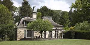 The historic Mereworth residence at Berrima,with its distinctive mansard roof,was designed by architect John Amory.