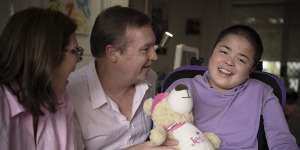 Jessie can’t read,write,talk or walk. Most Australians don’t know her condition even exists