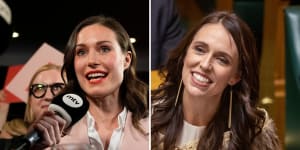 Ardern and the hot Finnish PM:The female leaders we loved (to look at)
