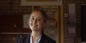 Santa Sabina’s environment and sustainability prefect Eloise Struthers advocated for her role to be established,so the school could do more for the environment.