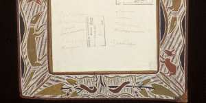 The Yirrkala Bark Petition,presented in 1963.