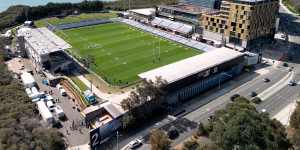 PointsBet Stadium in Woolooware,south of Sydney.