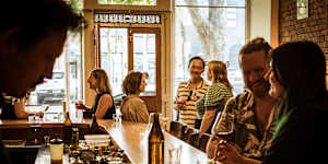 Bear’s Wine Bar in North Melbourne.