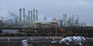 This January 15,2011 file photo shows the heavy water nuclear facility near Arak,250 kilometres southwest of Tehran.