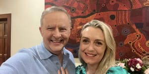 Prime Minister Anthony Albanese and partner Jodie Haydon are engaged.