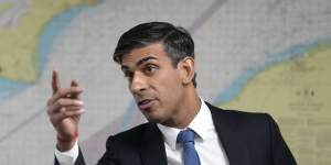 Britain’s Prime Minister Rishi Sunak wants to “take back control” of the borders.