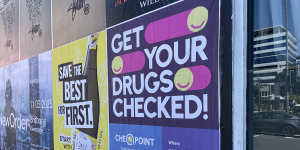 Brisbane’s first and only permanent pill testing site closed in April after being defunded by the LNP government. 