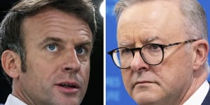 ‘Message to Macron’:Australia ready to walk after EU trade deal deadlock