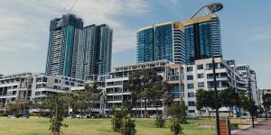 One of the biggest developments is proposed for fast-growing Rhodes in Sydney’s inner west.