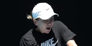 ‘Things got me down a little bit’:refreshed Halep ponders big things in Australia after a year of upheaval