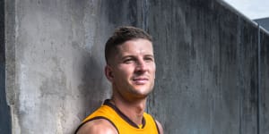 Champion small forward Luke Breust opted to stay at his beloved Hawthorn.