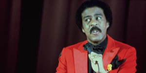 Comedy great Richard Pryor performed at LA's Comedy Store.