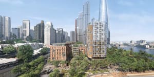 Residents’ groups,the City of Sydney and other stakeholders have complained the building would block views from Millers Point and Observatory Hill.