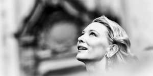 Cate Blanchett has resisted all efforts at typecasting,with roles including an elf,Queen Elizabeth I,a Russian intelligence agent – and even playing opposite herself.