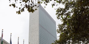 The UN headquarters in New York.