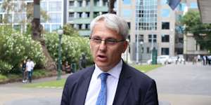 Victorian Assistant Treasurer Danny Pearson.