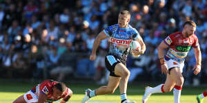 Cronulla ace Connor Tracey has transitioned beautifully into the fullback role.