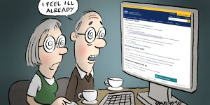 Applying for the Commonwealth Seniors Health Card online can take you around in circles.