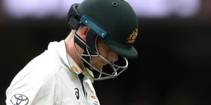 Smith’s ugly Gabba exit will test his and the selectors’ resolve