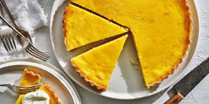 Lemon tart.