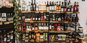 Bottle&Hoop sells wine,beer,spirits,cheese and charcuterie.