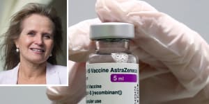 Head of Melbourne’s Peter Doherty Institute,Professor Sharon Lewin,says doctors are now seeing less severe cases of a rare blood-clotting condition linked to the AstraZeneca vaccine.