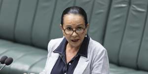 Indigenous Australians Minister Linda Burney condemned Opposition Leader Peter Dutton’s speech as containing “every bit of disinformation and misinformation and scare campaigns that exist in this debate”.