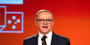 Anthony Albanese says the election campaign will be about his character,and the character of Scott Morrison.