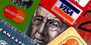 Buffett’s Berkshire Hathaway has cut its holdings in Visa and Mastercard. 