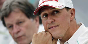 Schumacher in F1's thoughts as stricken great nears 50th birthday