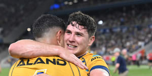 Mitchell Moses will stay at the Eels