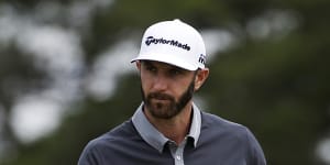 Dustin Johnson is dusting'em at US Open