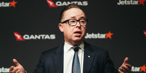 Qantas has withheld up to $14.4 million in short-term bonuses for former boss Alan Joyce.